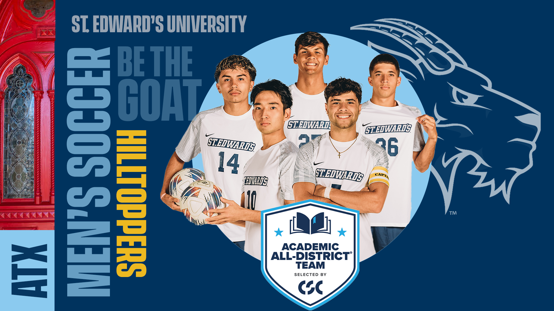Men's Soccer Academic All-District Team