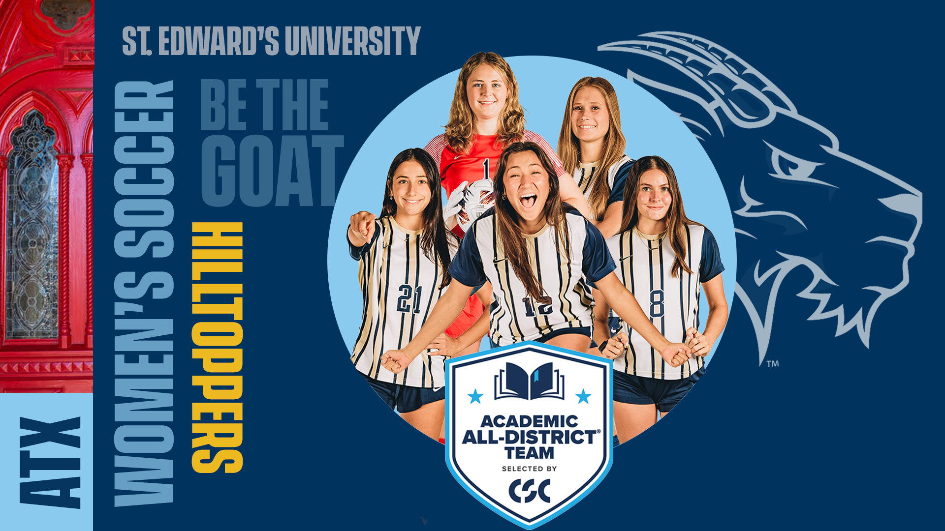 Women's Soccer Academic All-District Team