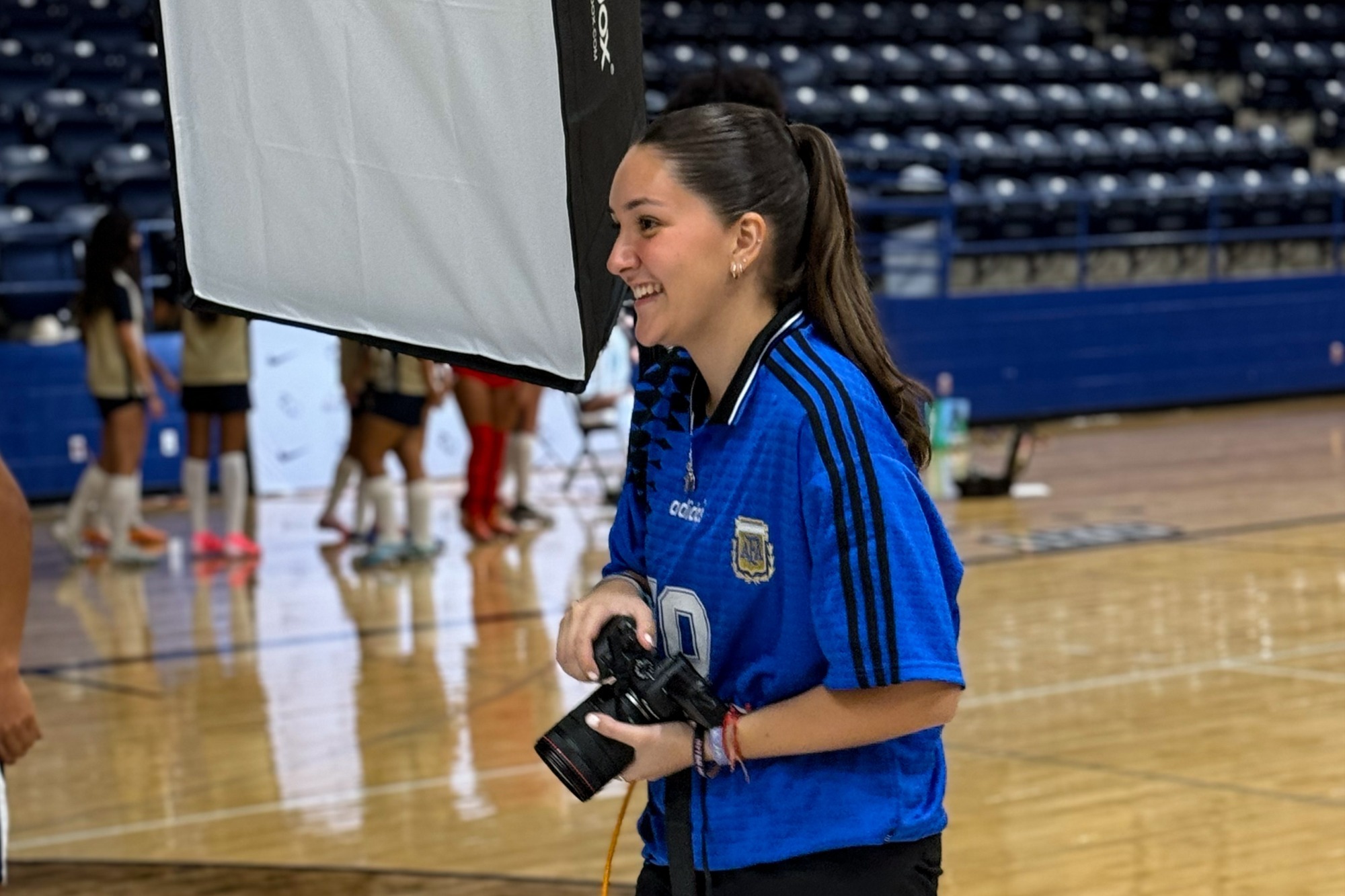 Maria Jose Gonzales Lacayo during media day