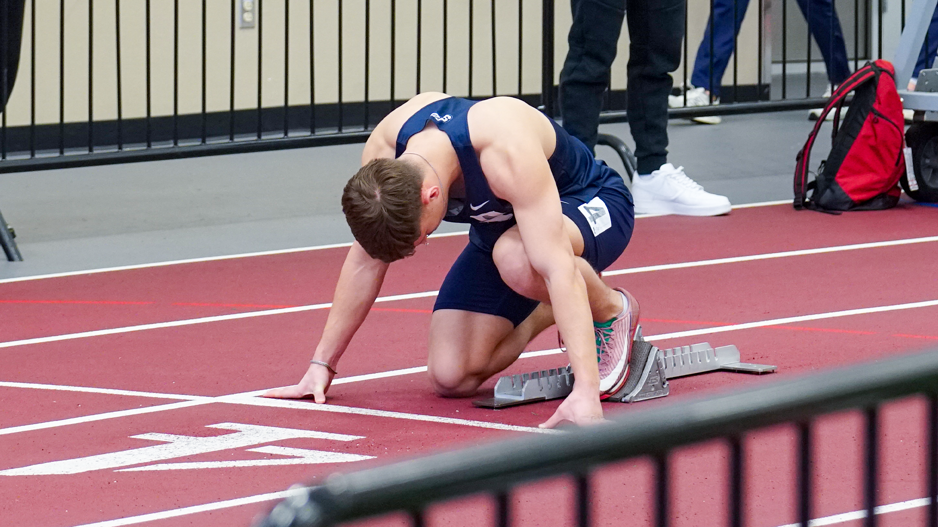 Masyn Vela starting line