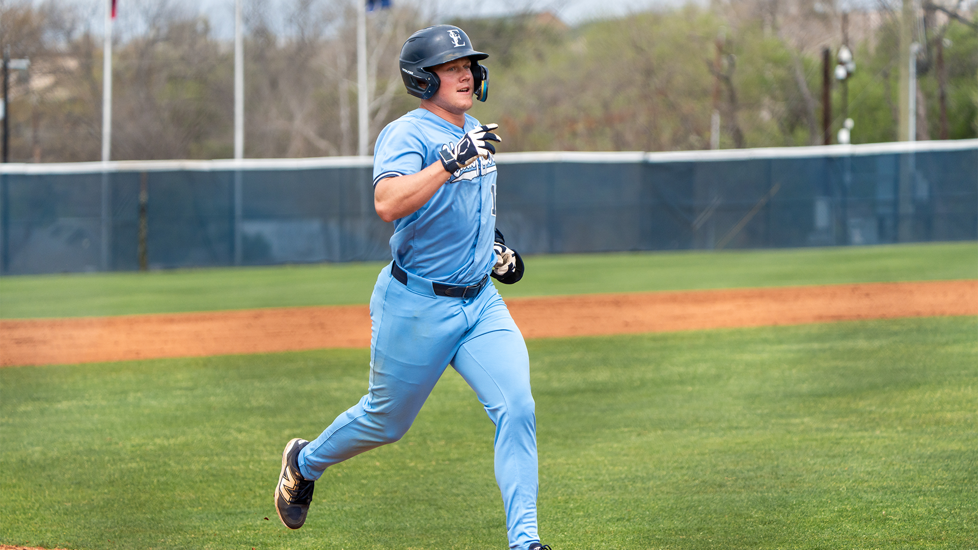Ben Merriman running home