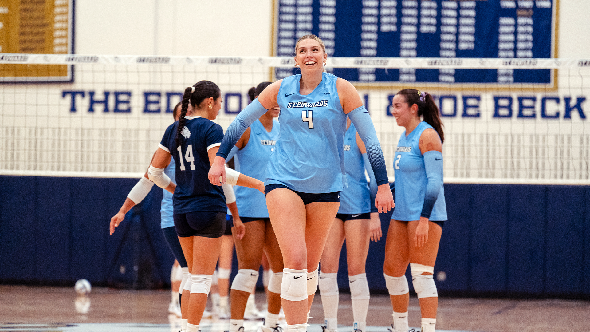 Kaylen Lembcke celebrates a kill