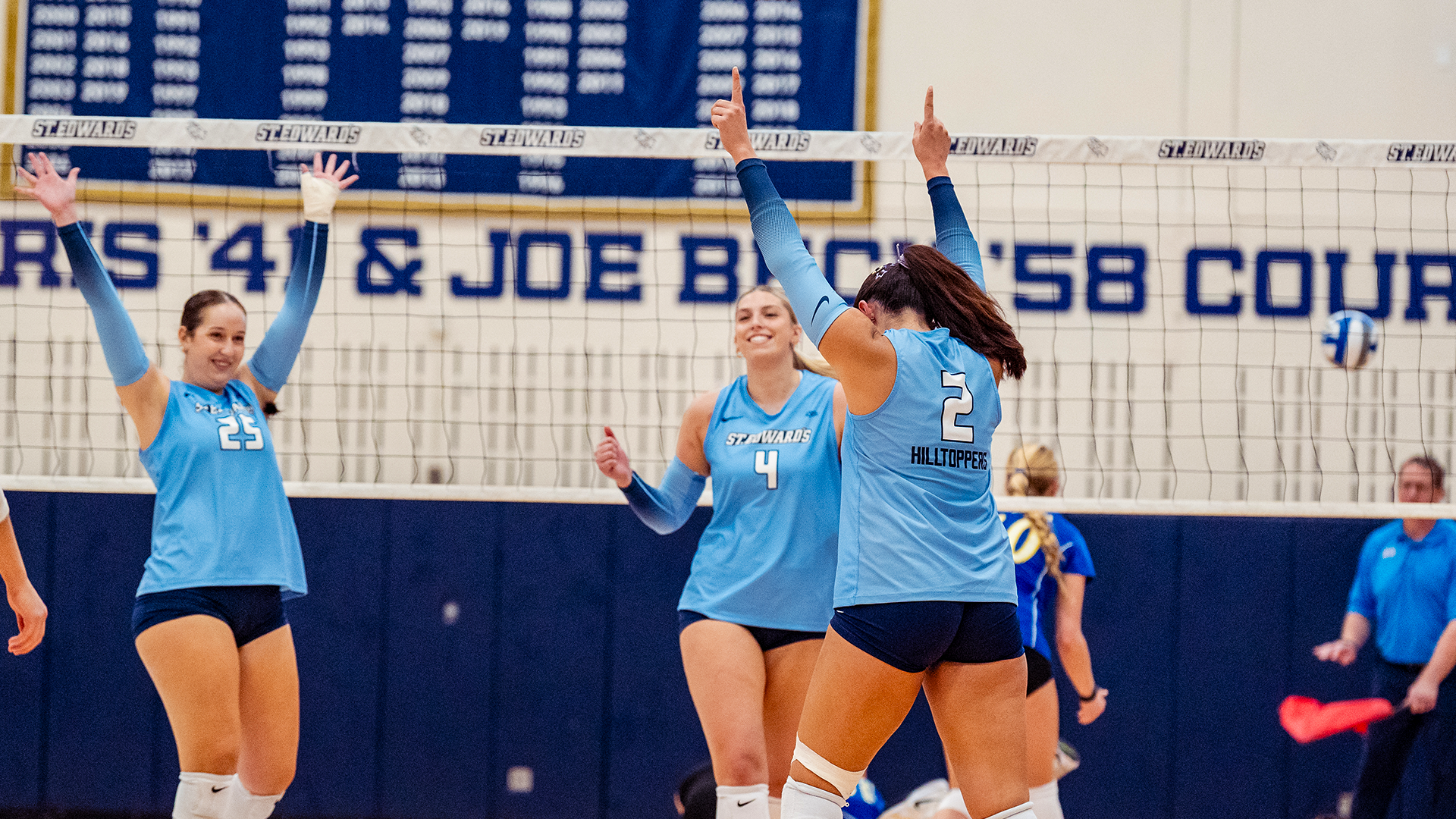Kaylen Lembcke celebrates a kill.