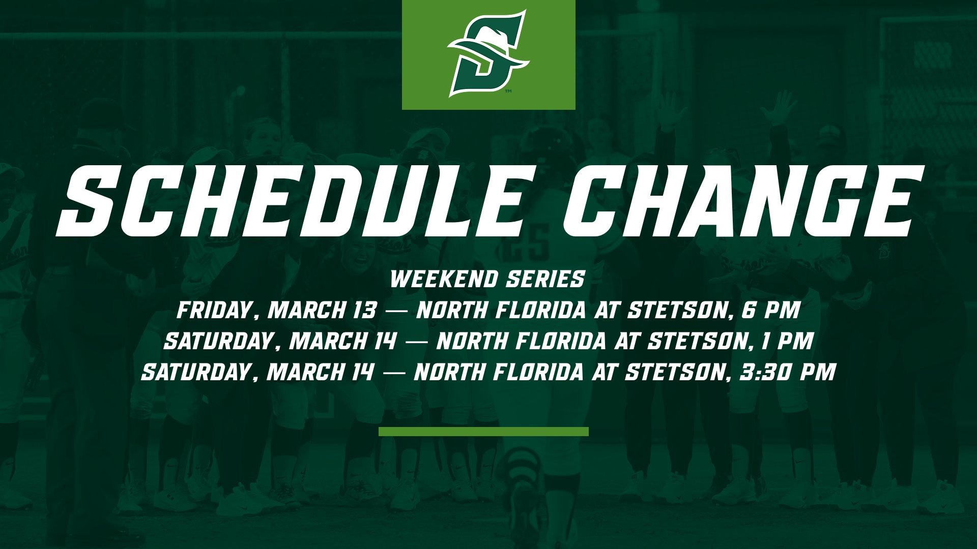 SB Schedule Change