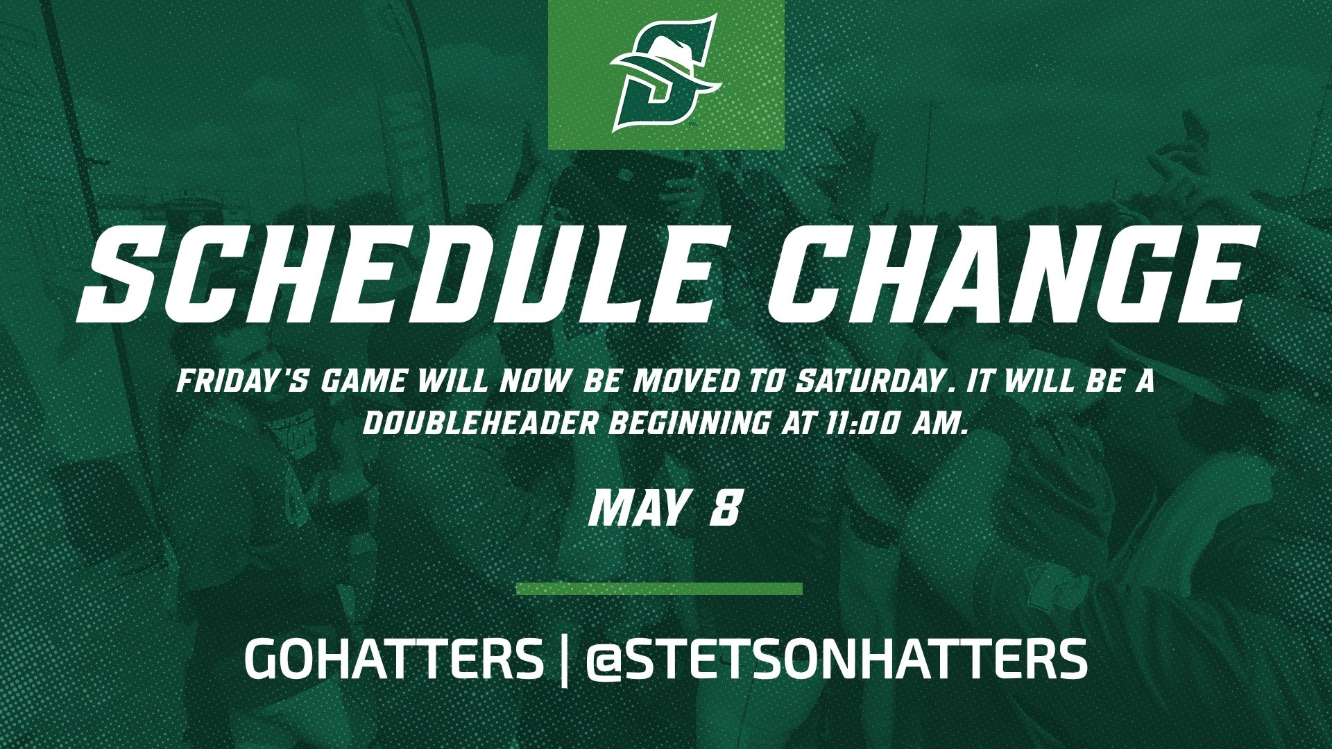 Schedule change