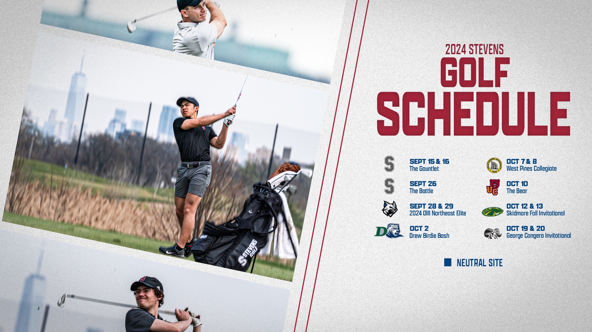 Men's Golf Finishes Fourth At The Battle At Berkleigh Stevens