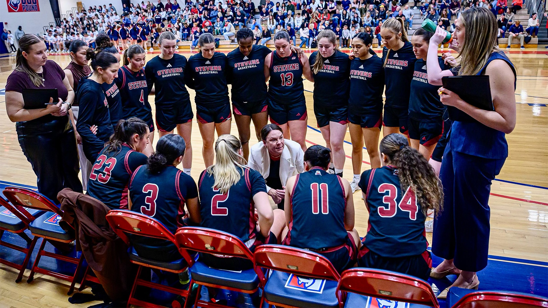 WBB Team Huddle