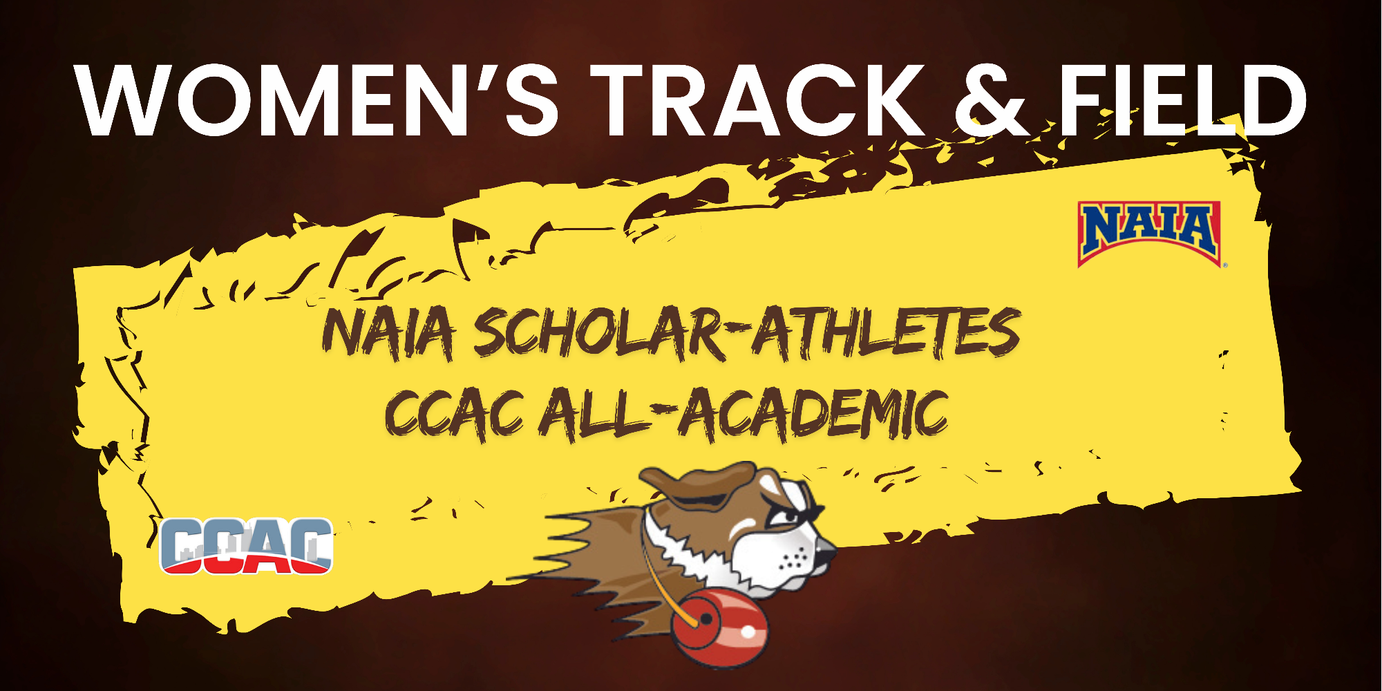 2024-25 Women's Track CCAC NAIA All-Academic