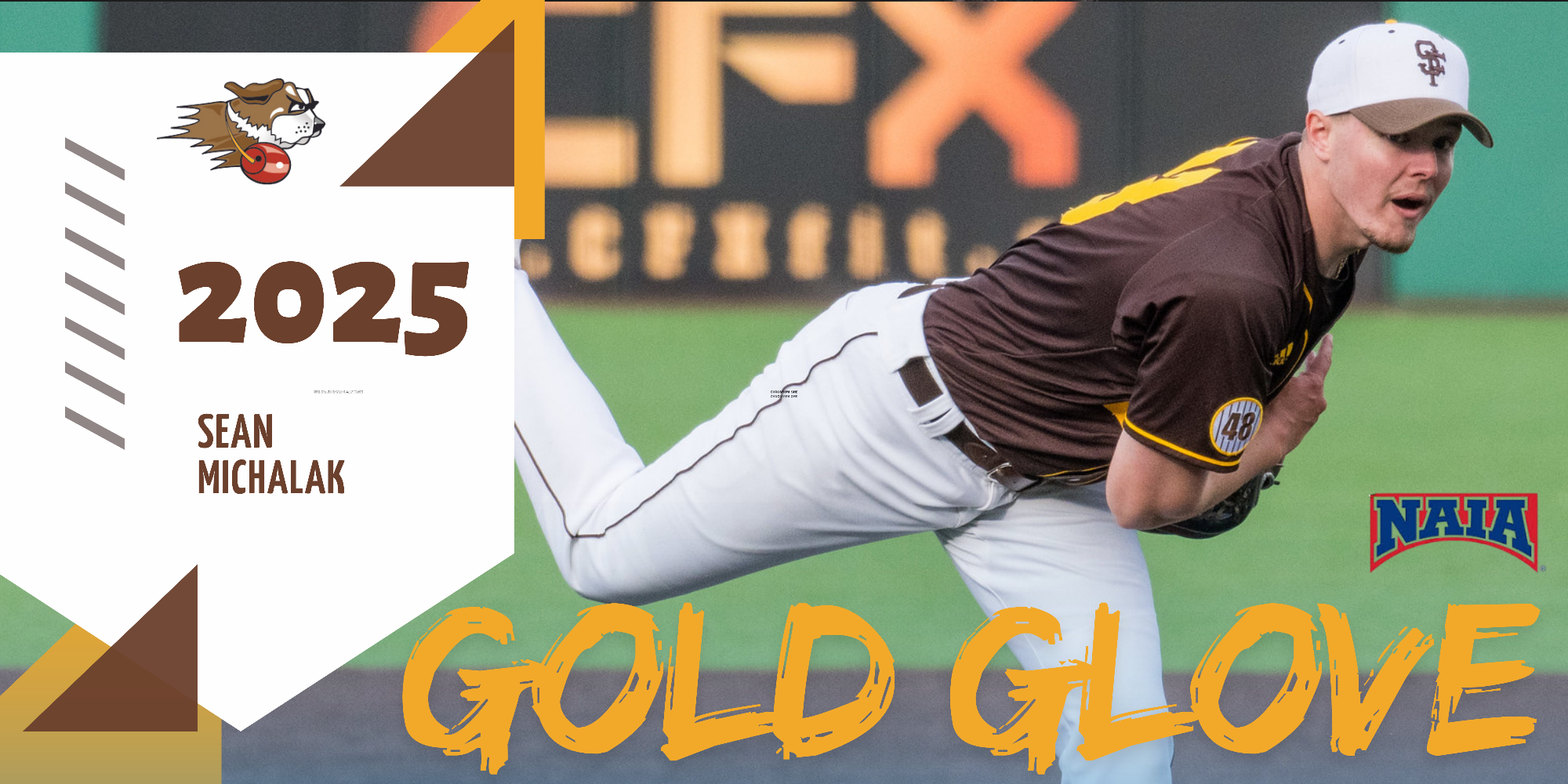 Sean Michalak BB 2025 NAIA Gold Glove