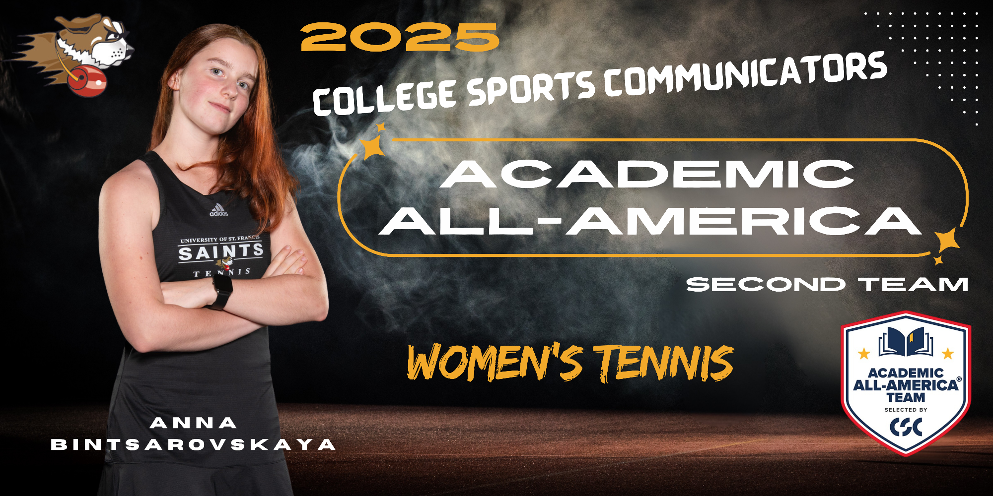Anna Bintsarovskaya WT 2025 CSC Academic All-America