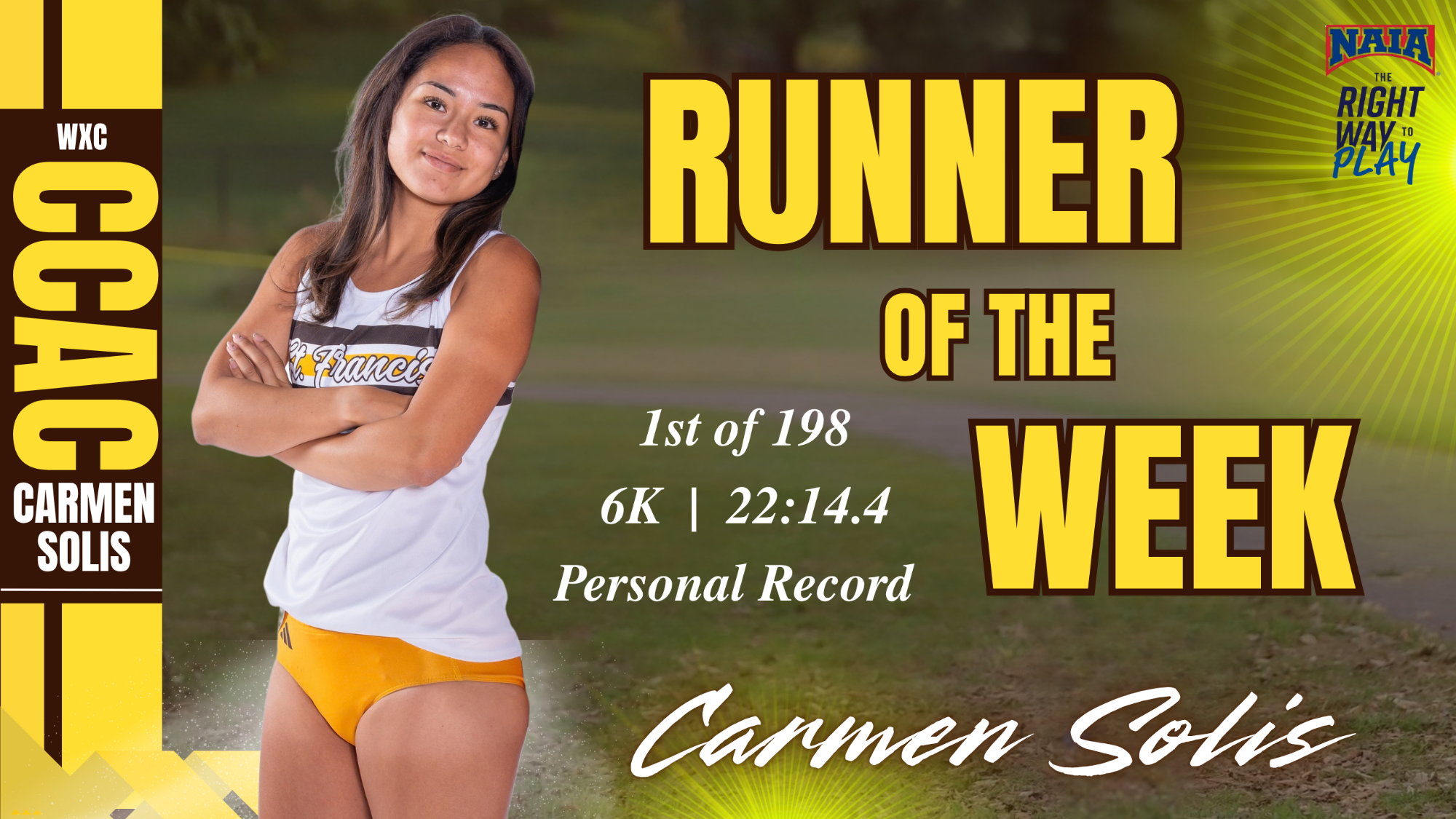 Carmen Solis WXC ROW (10-7-26)