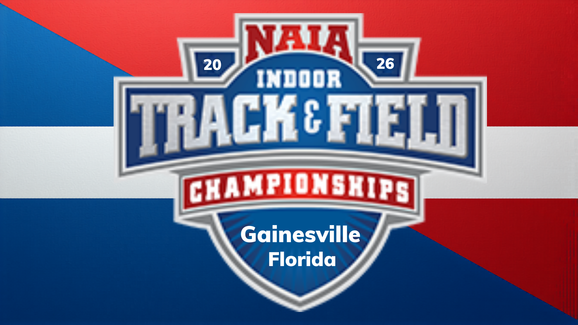 2026 MTRK WTRK NAIA Indoor National Championships Logo