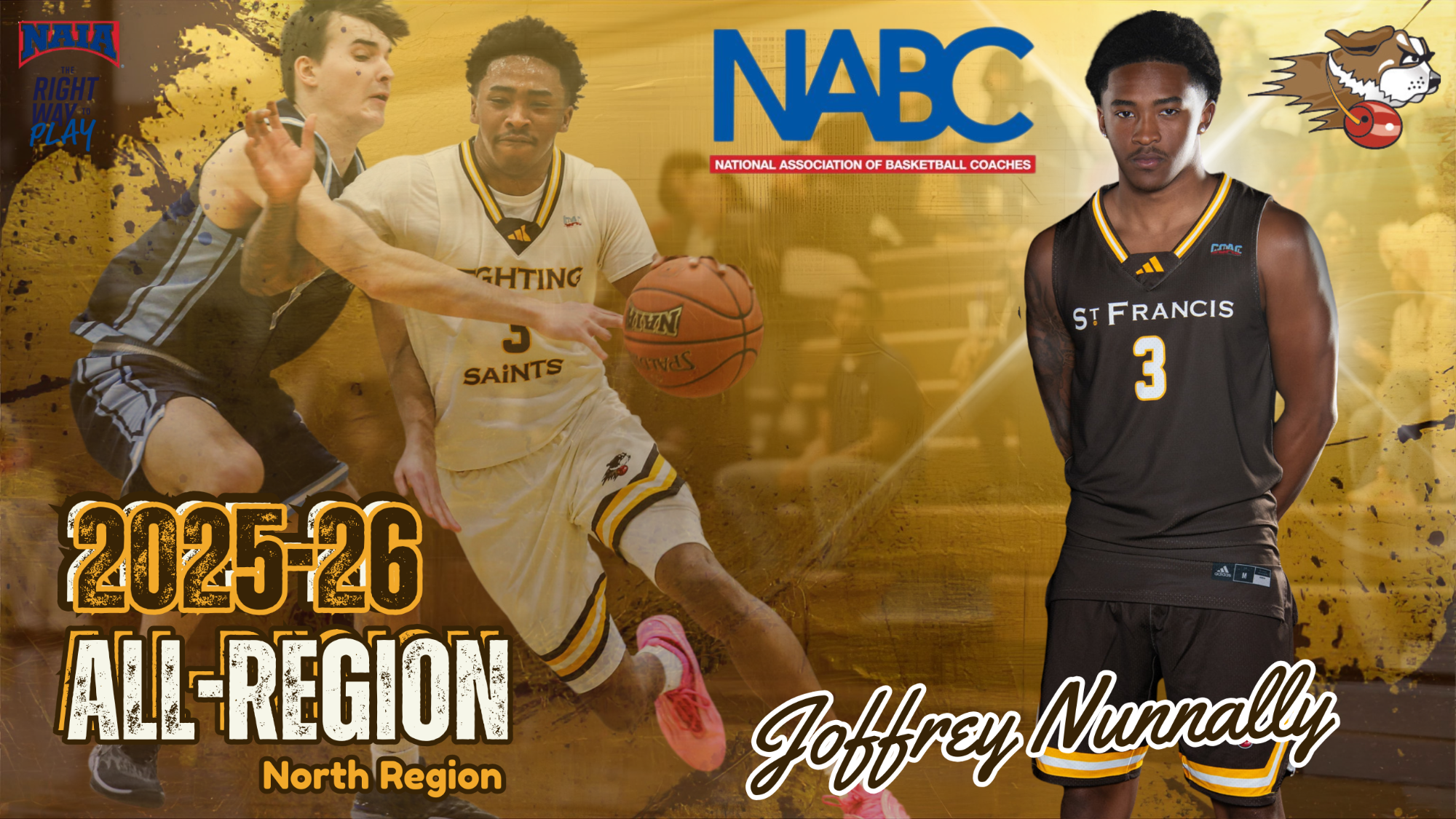 Joffrey Nunnally MBKB 2025-26 NABC NAIA All-Region North Team