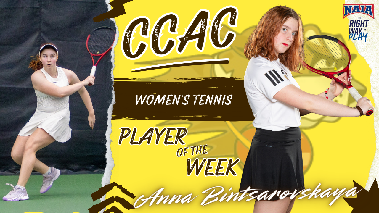 Anna Bintsarovskaya WT CCAC Player of the Week (3-4-26)