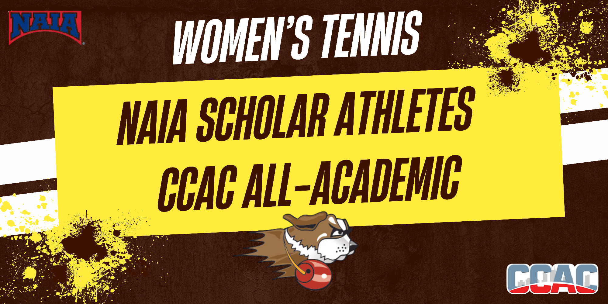 WT 2025-26 NAIA Scholar Athletes/CCAC All-Academic (4/29/26)