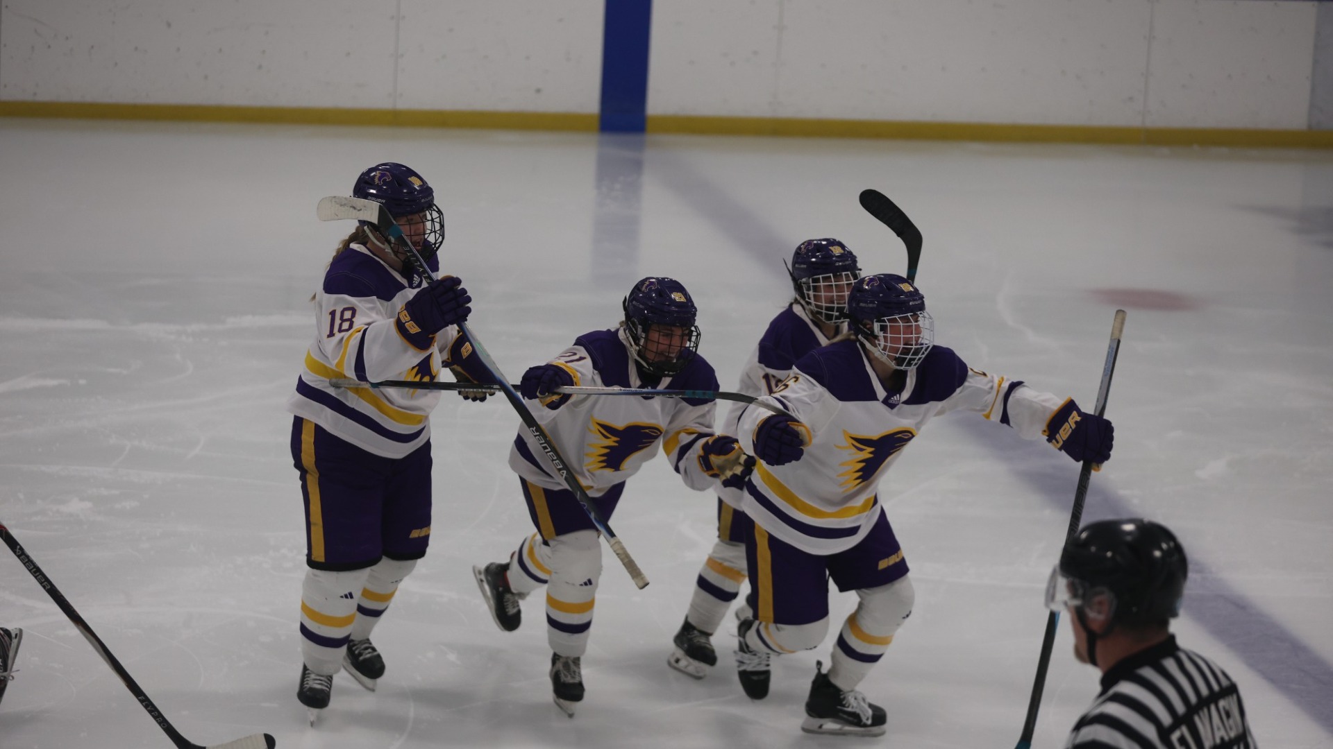 Sara Cooney celebrating game winner