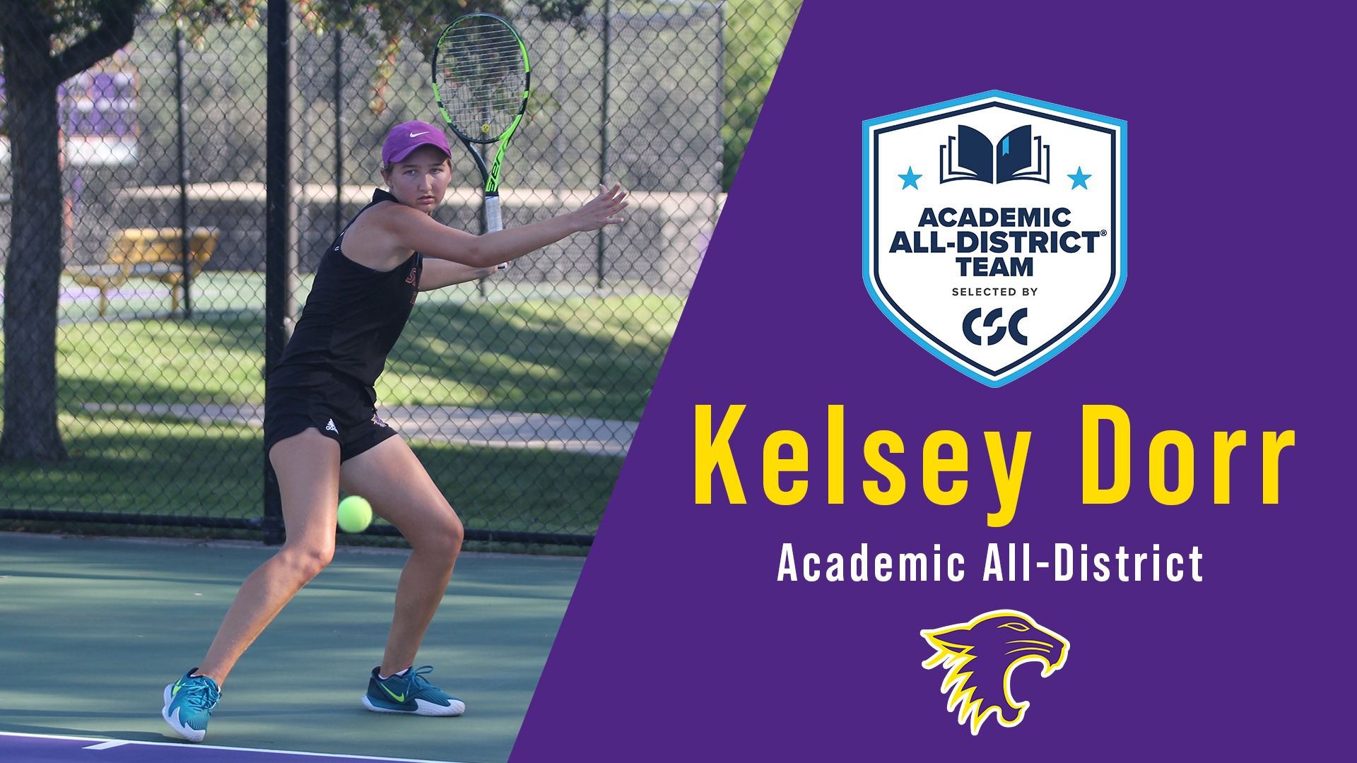 Kelsey Dorr CSC Academic All District