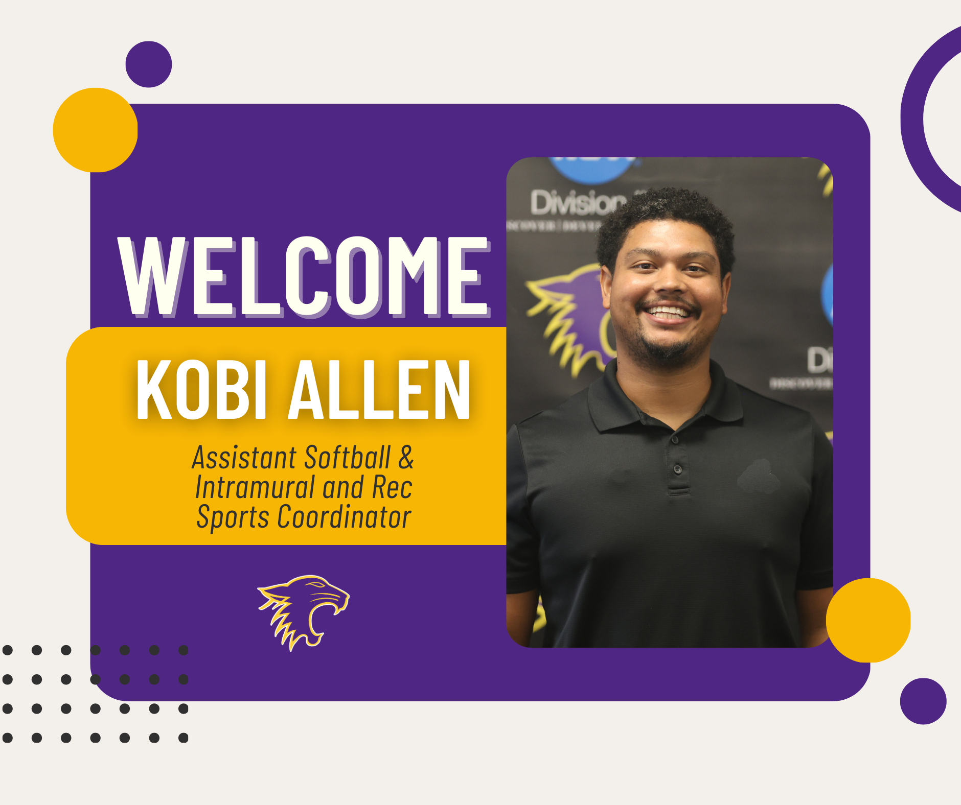 Welcome Kobi Allen