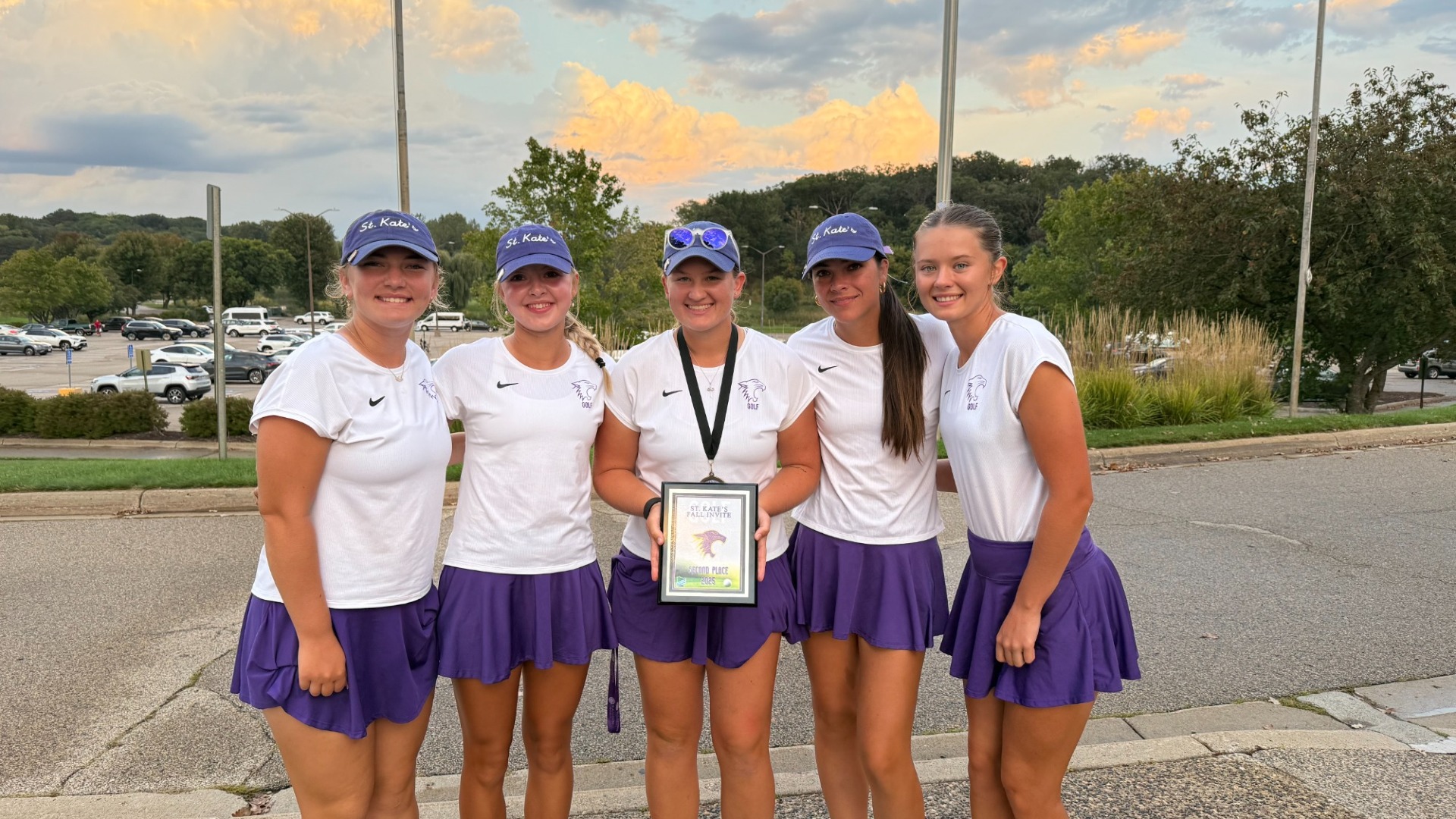 St. Kate's golf team at Braemar