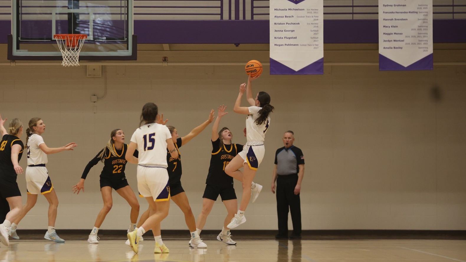 Jordyn Peed shooting at Butler Center Gym