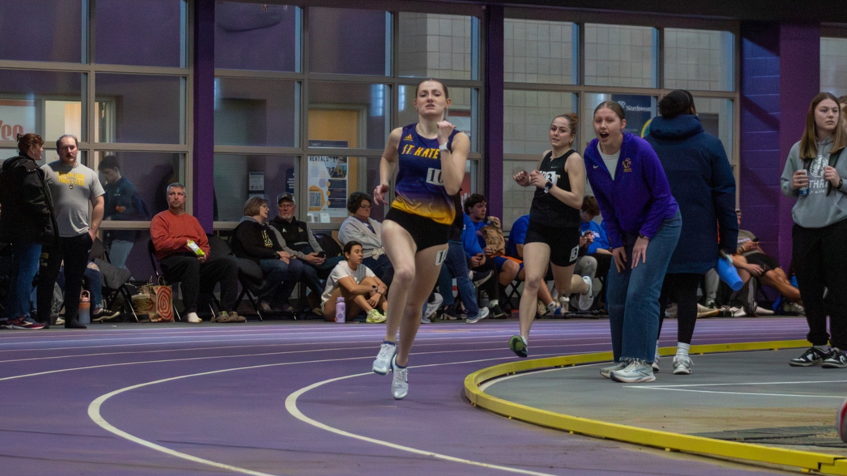 Kate Peterson at MSU Mankato in 800 meter