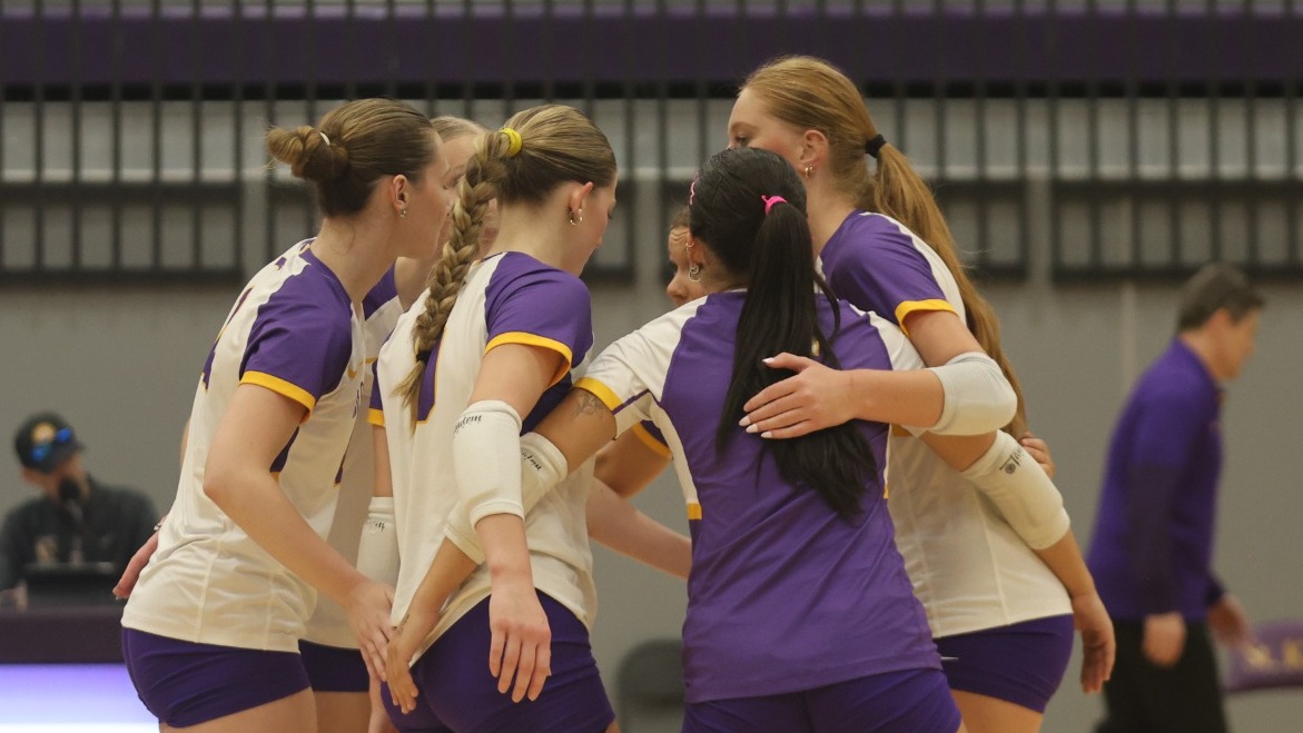 Volleyball huddle