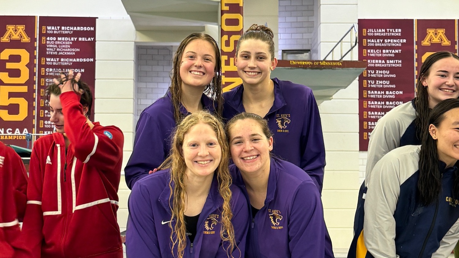 800 yard freestyle relay team