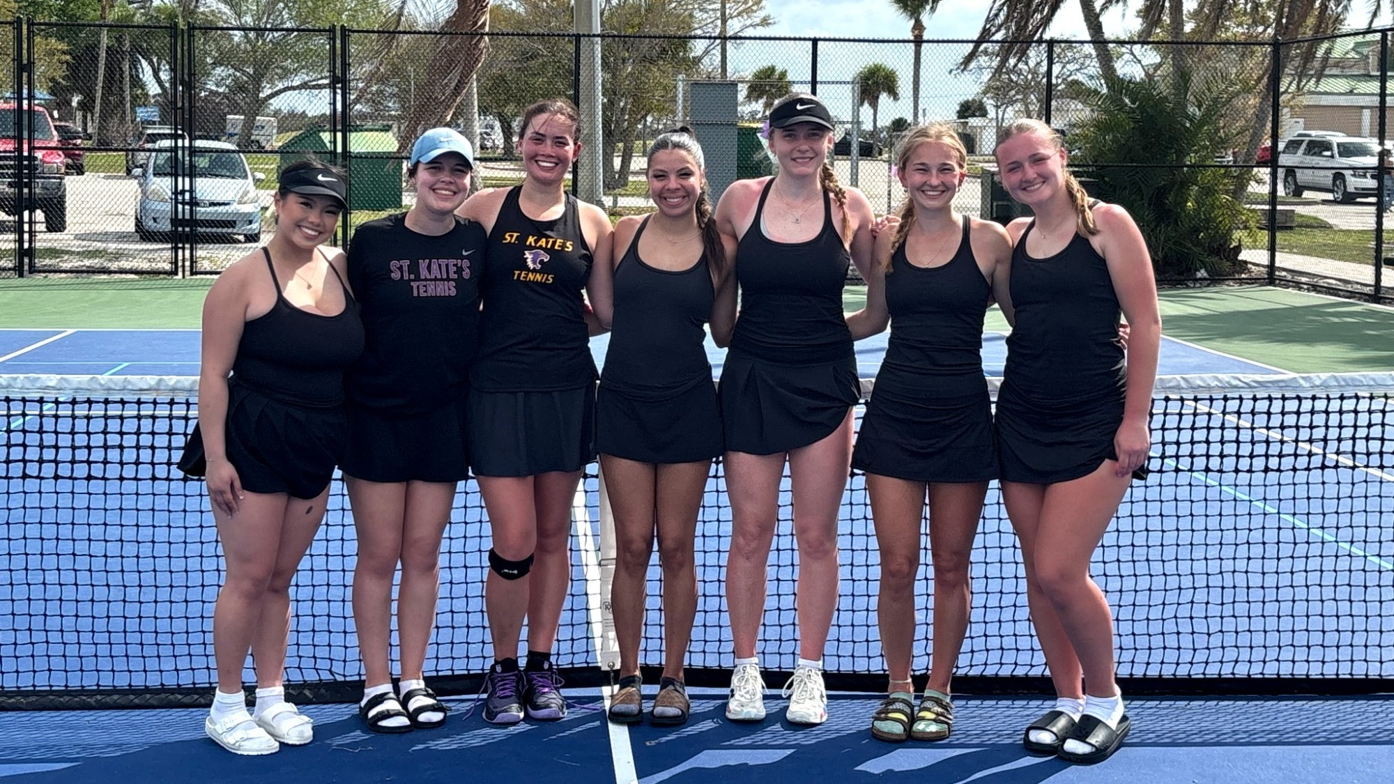 Tennis Team in Cocoa Beach