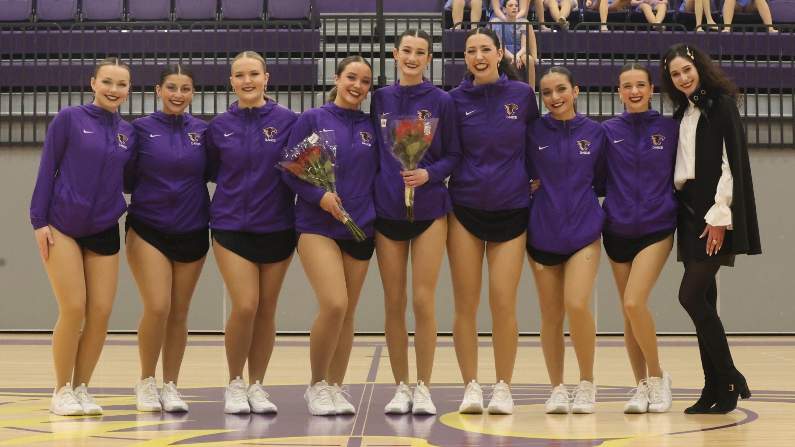 Dance Team on senior day
