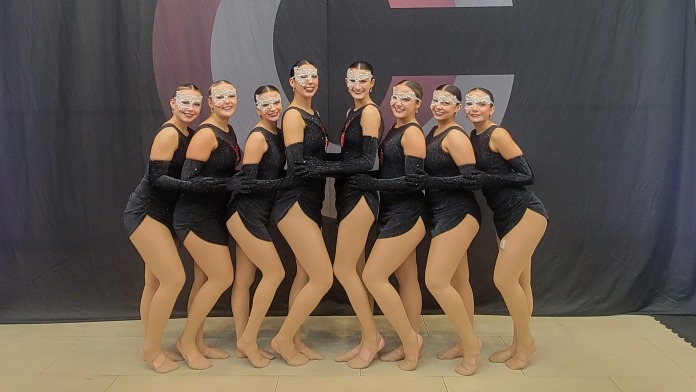 Dance Team before performance