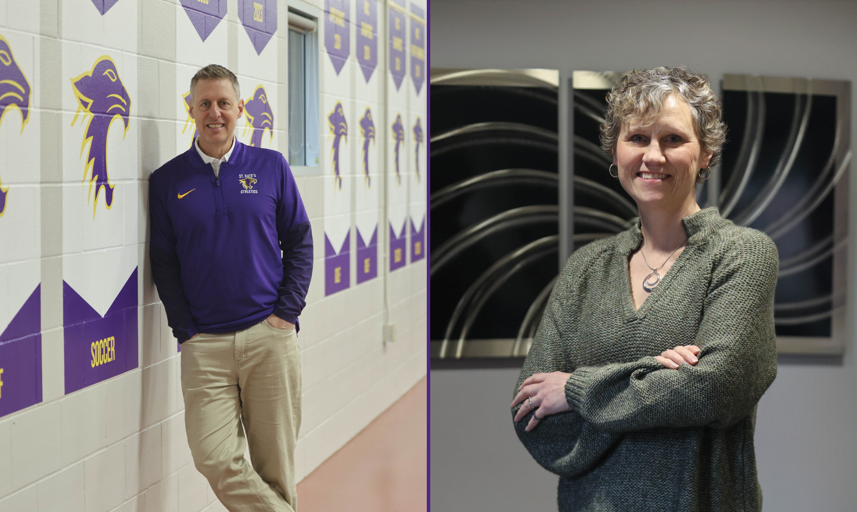 Eric Stacey and Madge Makowske