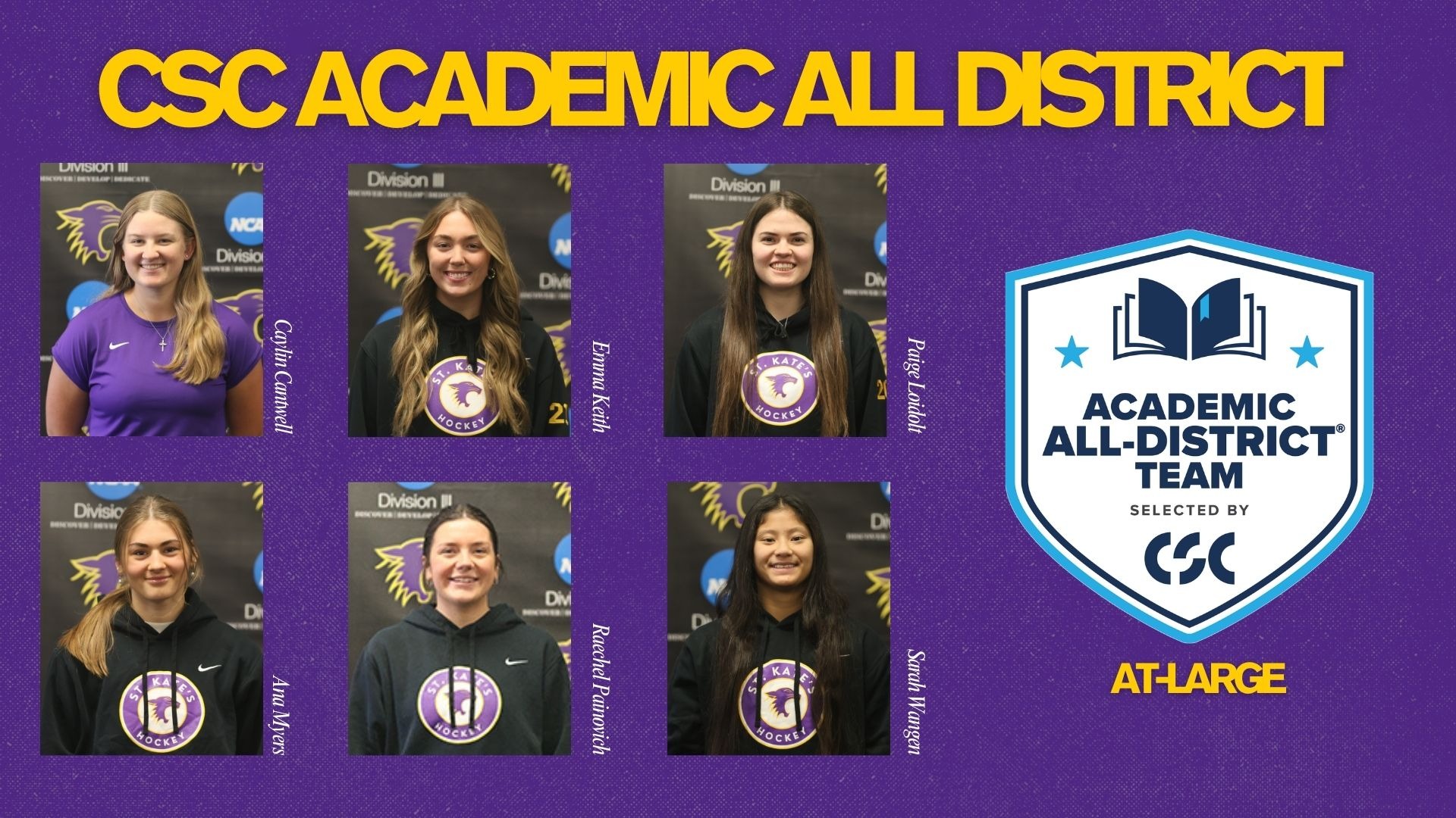 CSC Academic All District At Large Cover Story