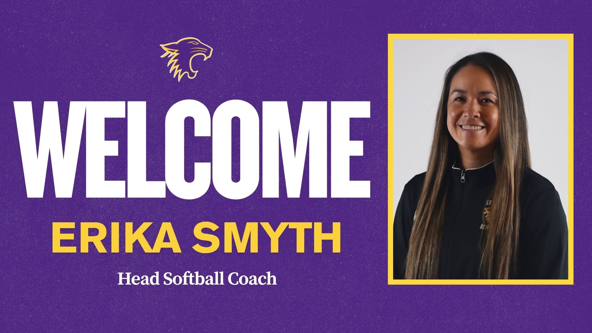 Welcome Erika Smyth Head Softball Coach