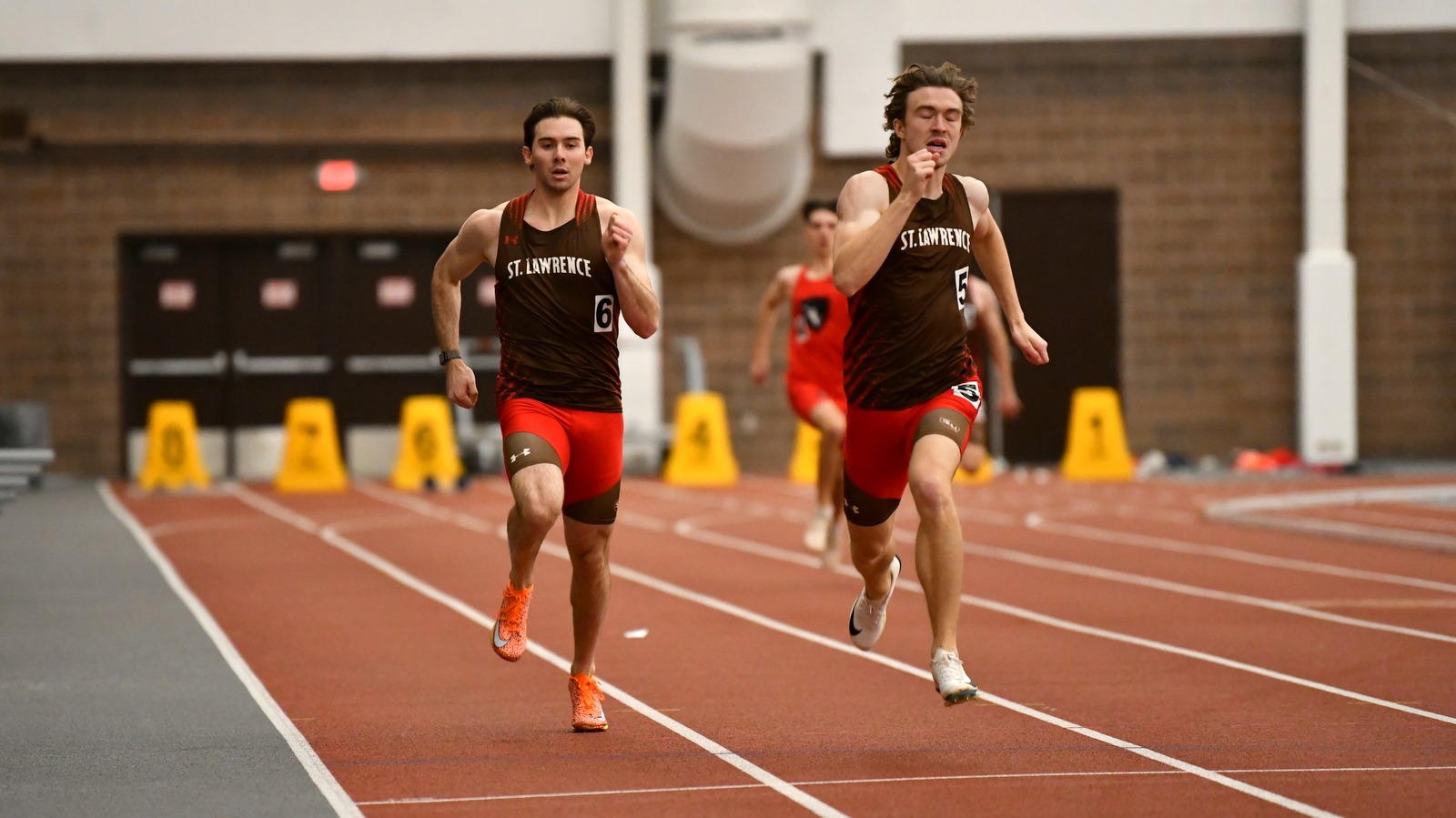 Bodie Molnar and Caleb Young action