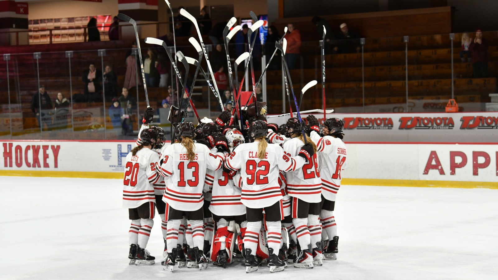 Women's Hockey Celebration