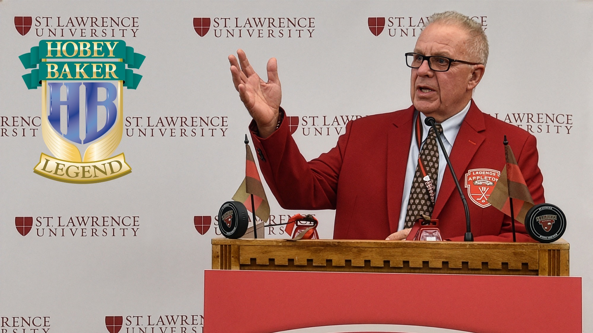 Mike McShane Legend of College Hockey