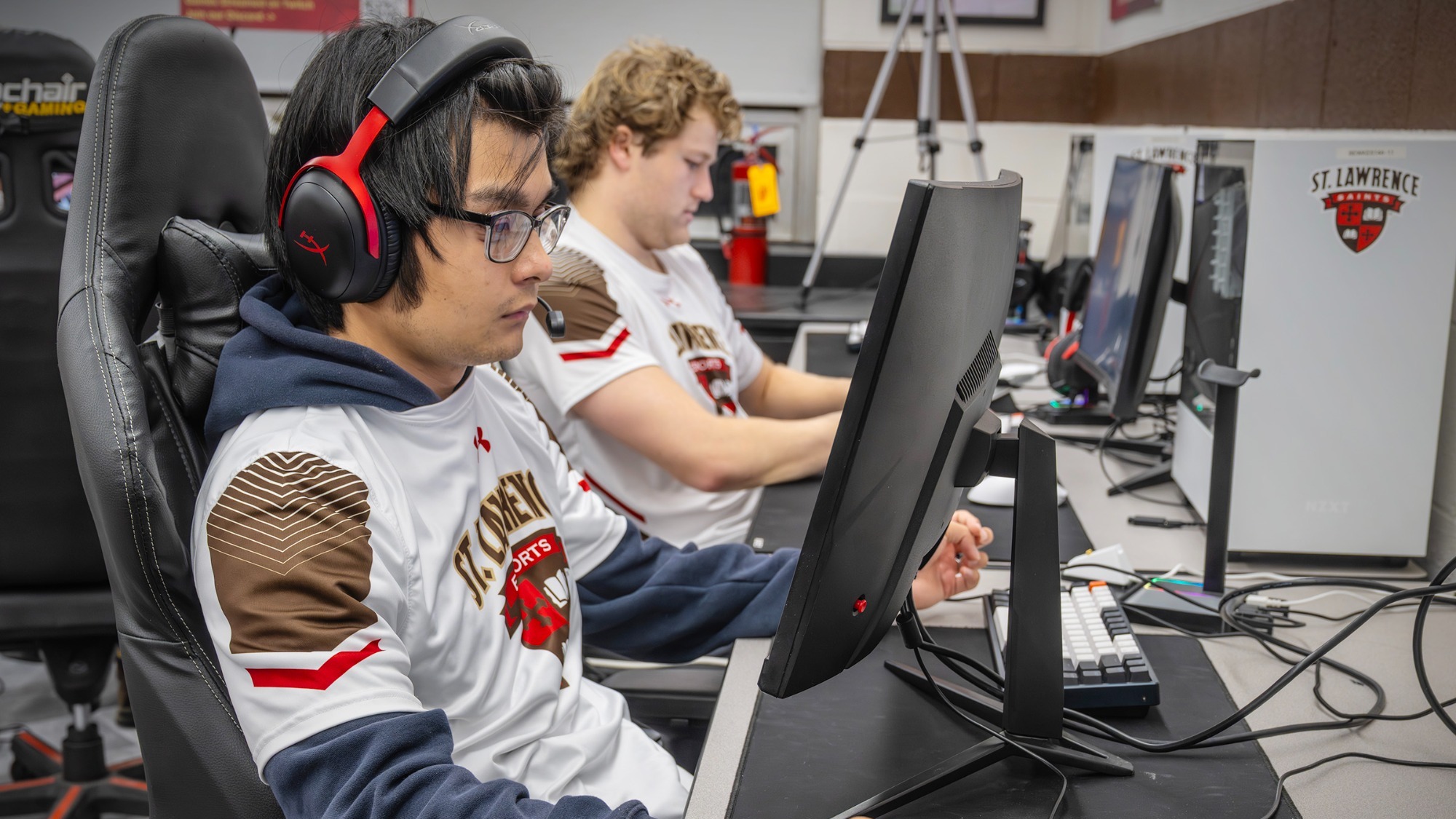 Esports Facility Valorant two athletes