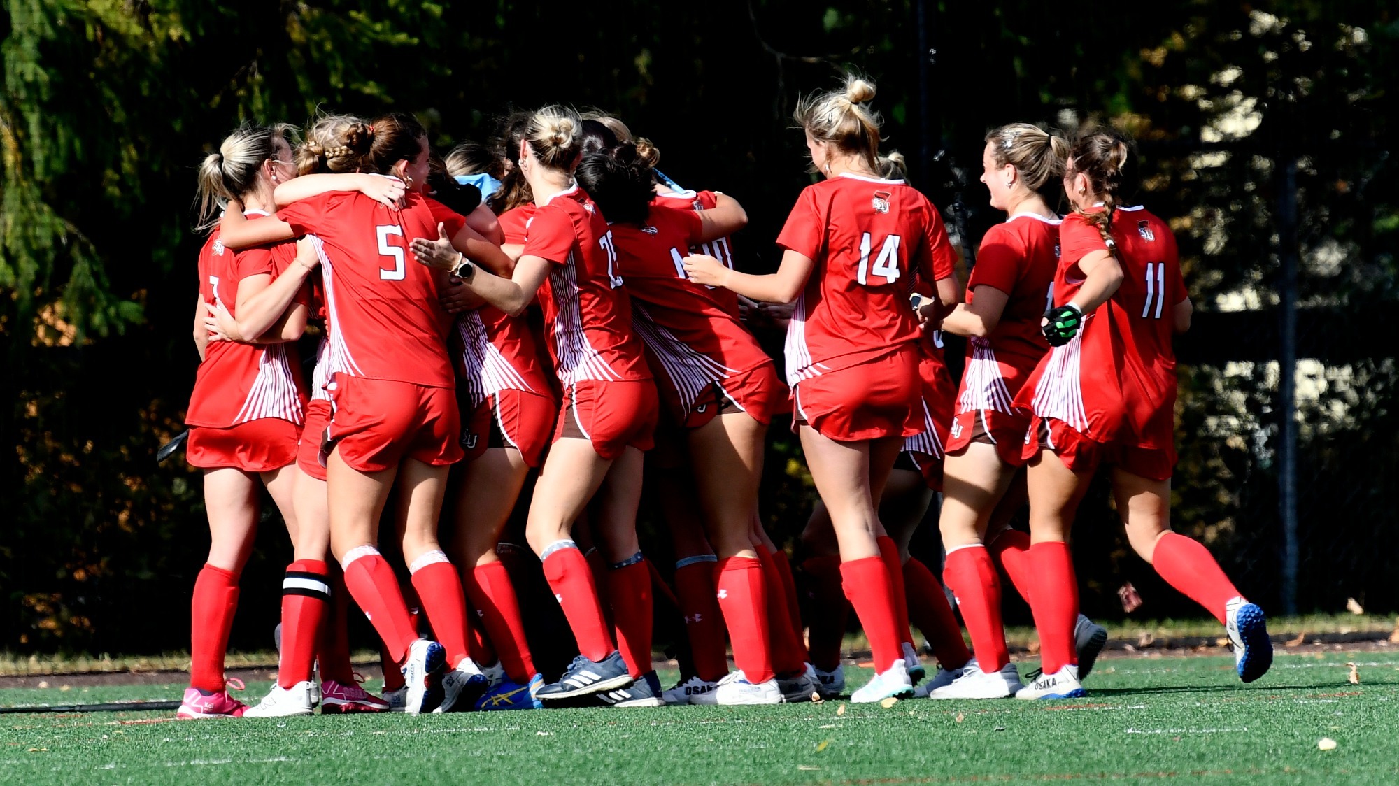 Field Hockey celebration