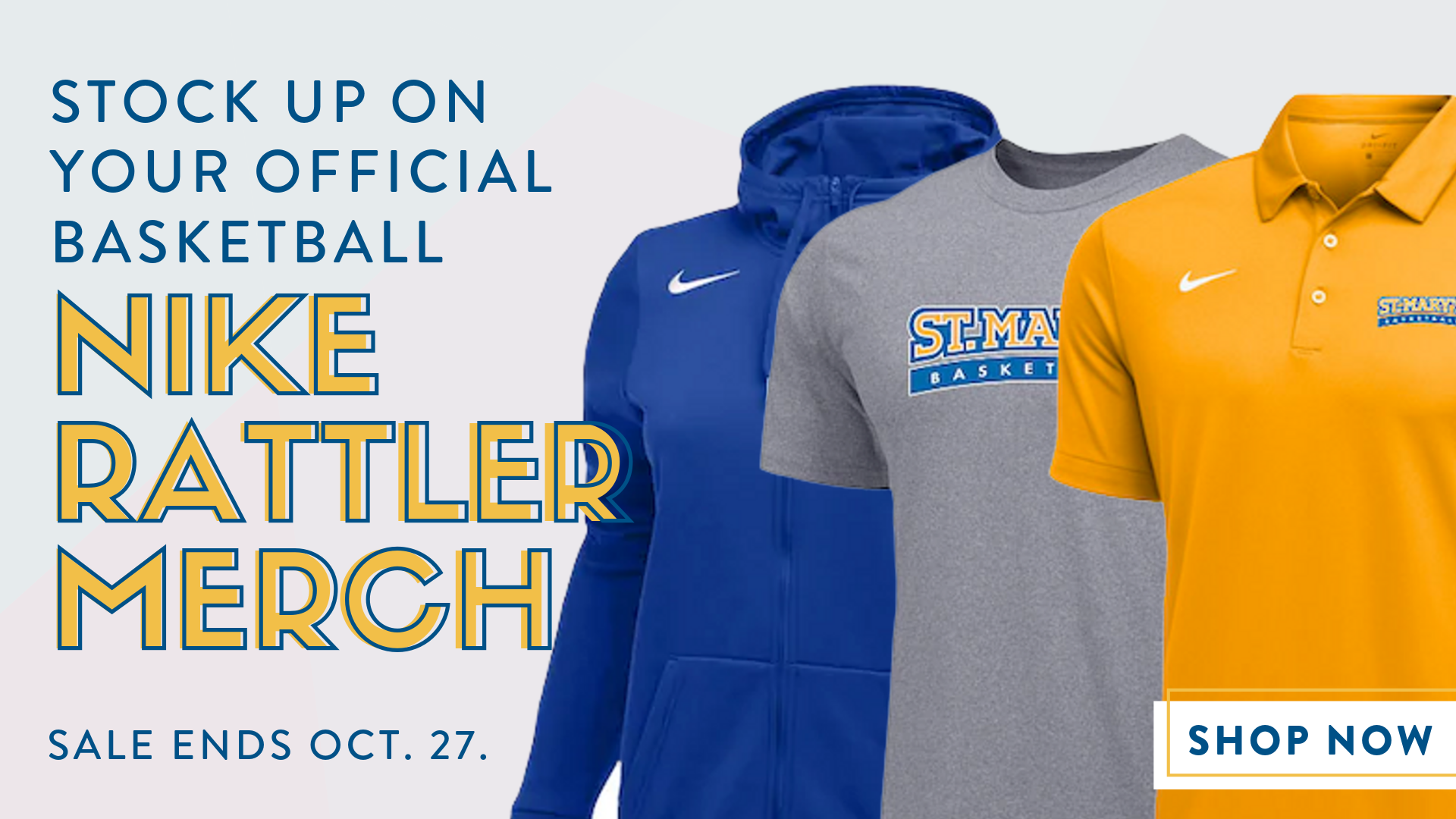 Basketball Team Store Now Available St. Mary's University Athletics
