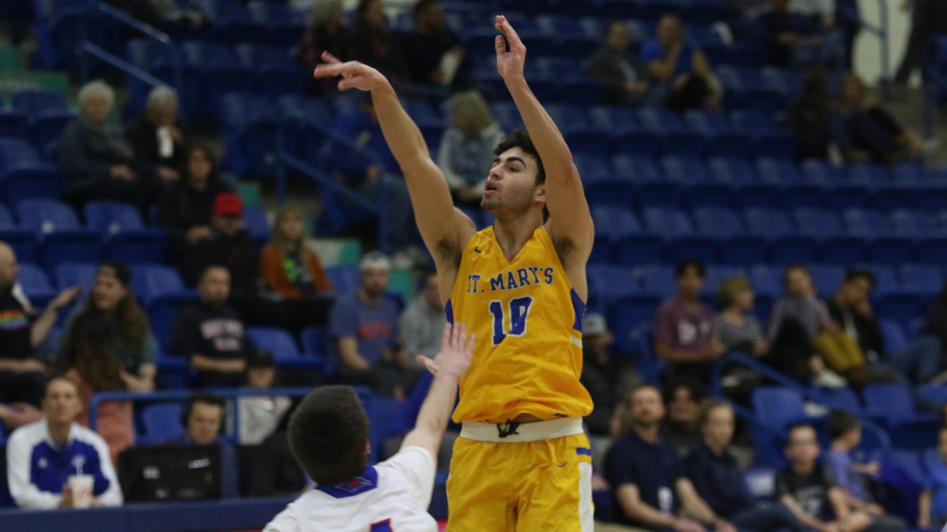 Timmy Benavides Men's Basketball St. Mary's University Athletics