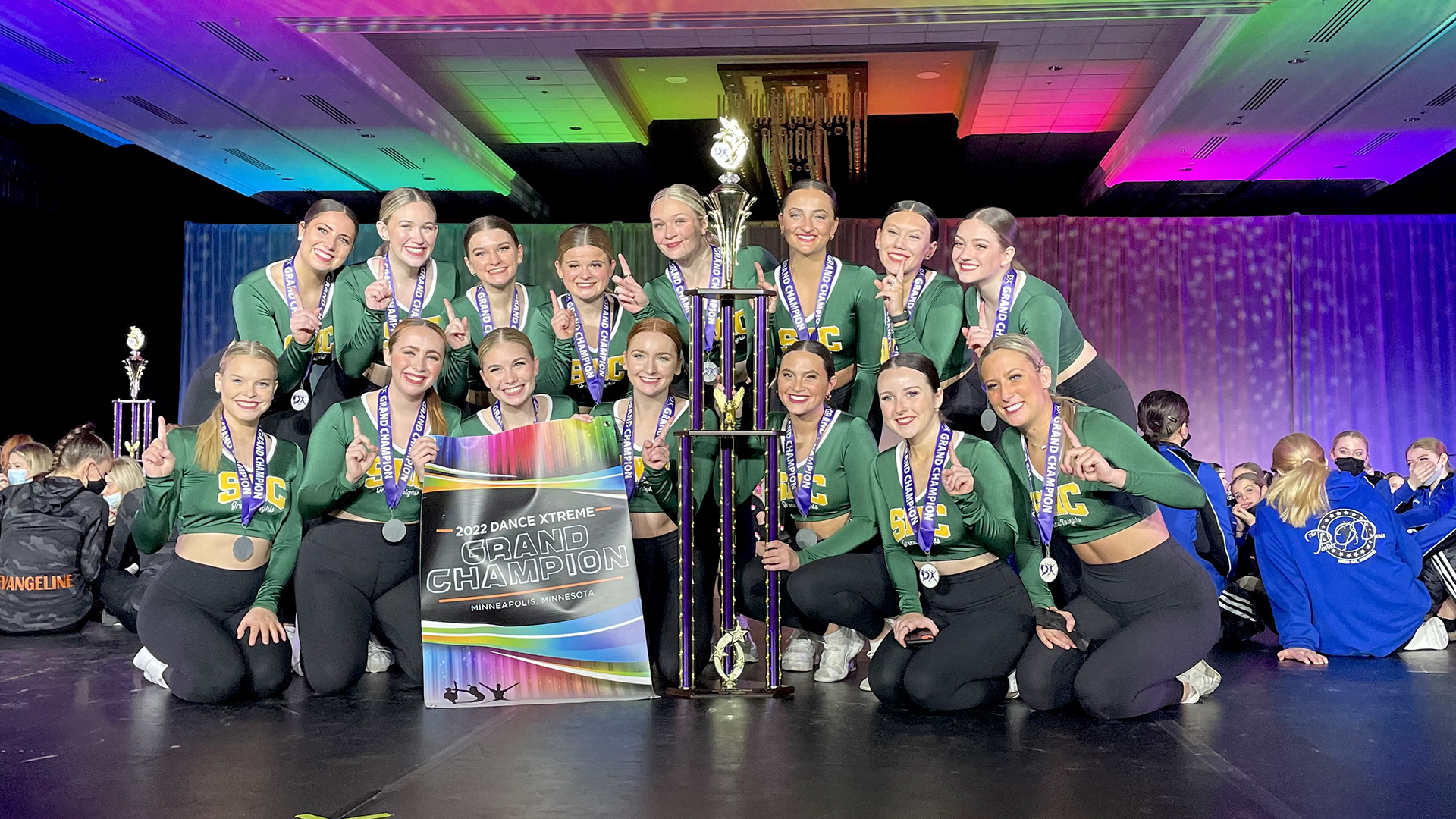 Dance Team at Nationals