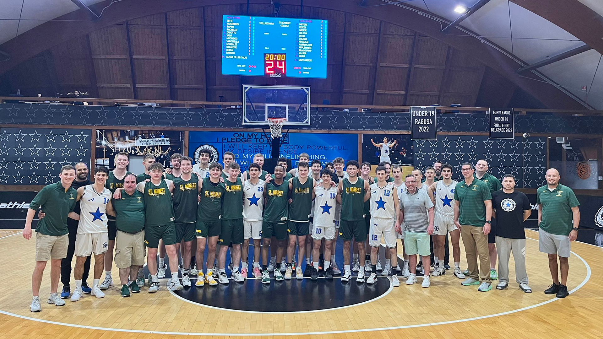 Green Knights Open Italy Trip With Win St. Norbert College