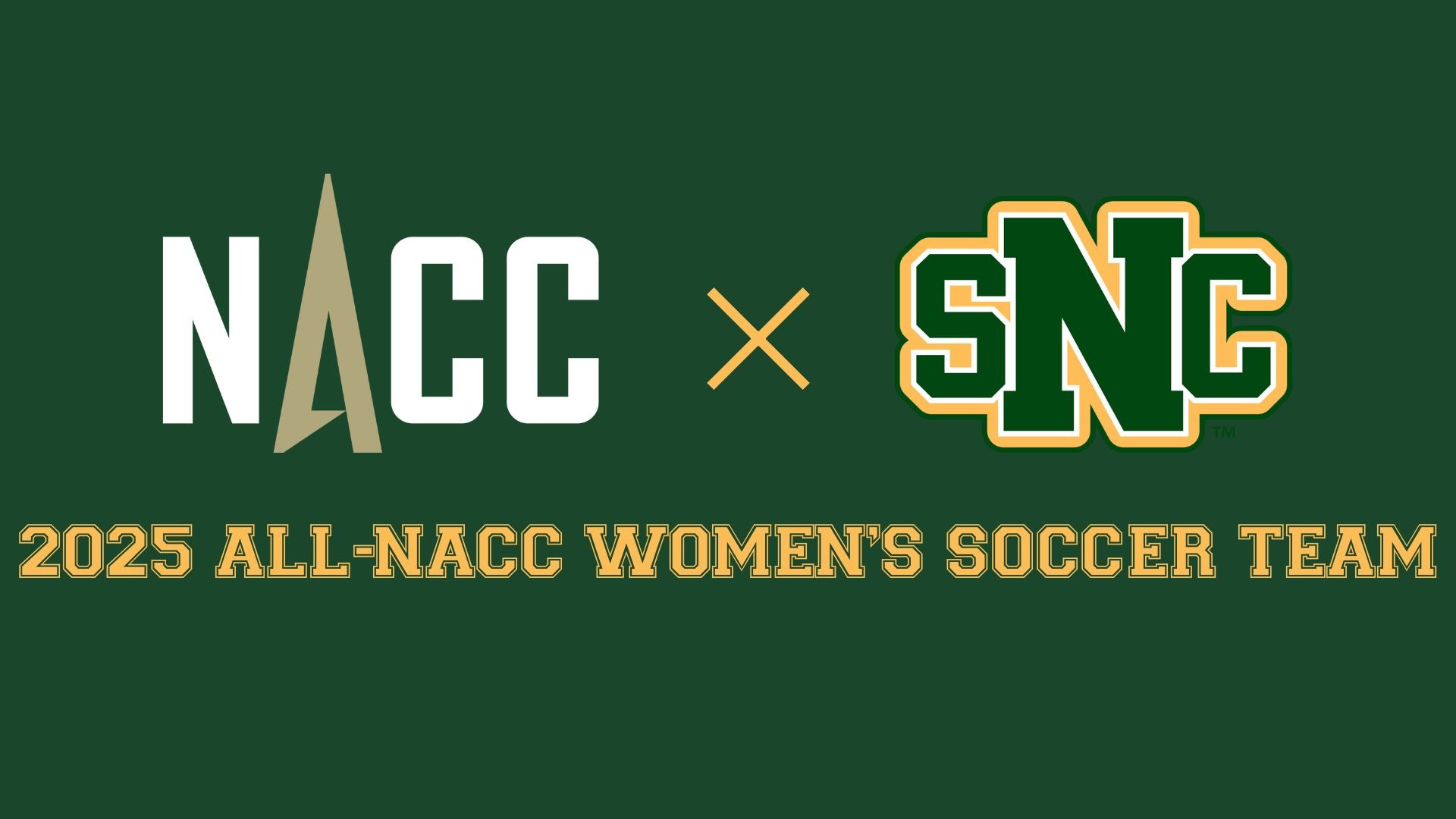 All-NACC Women's Soccer Graphic 2025