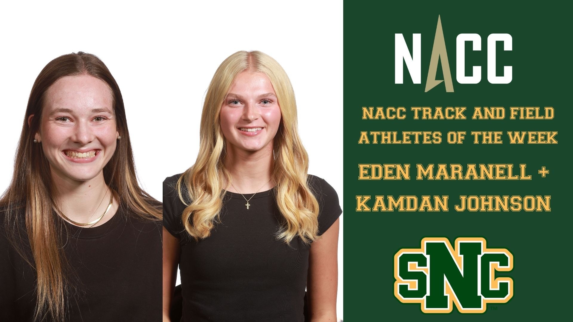 Eden Maranell and Kamdan Johnson POTW Graphic