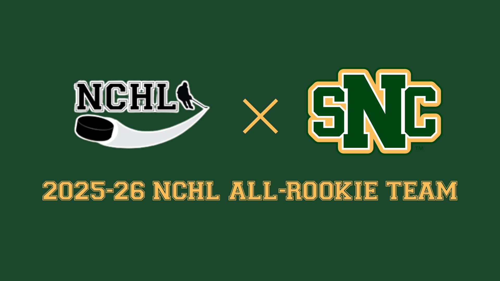 NCHL All-Rookie Graphic