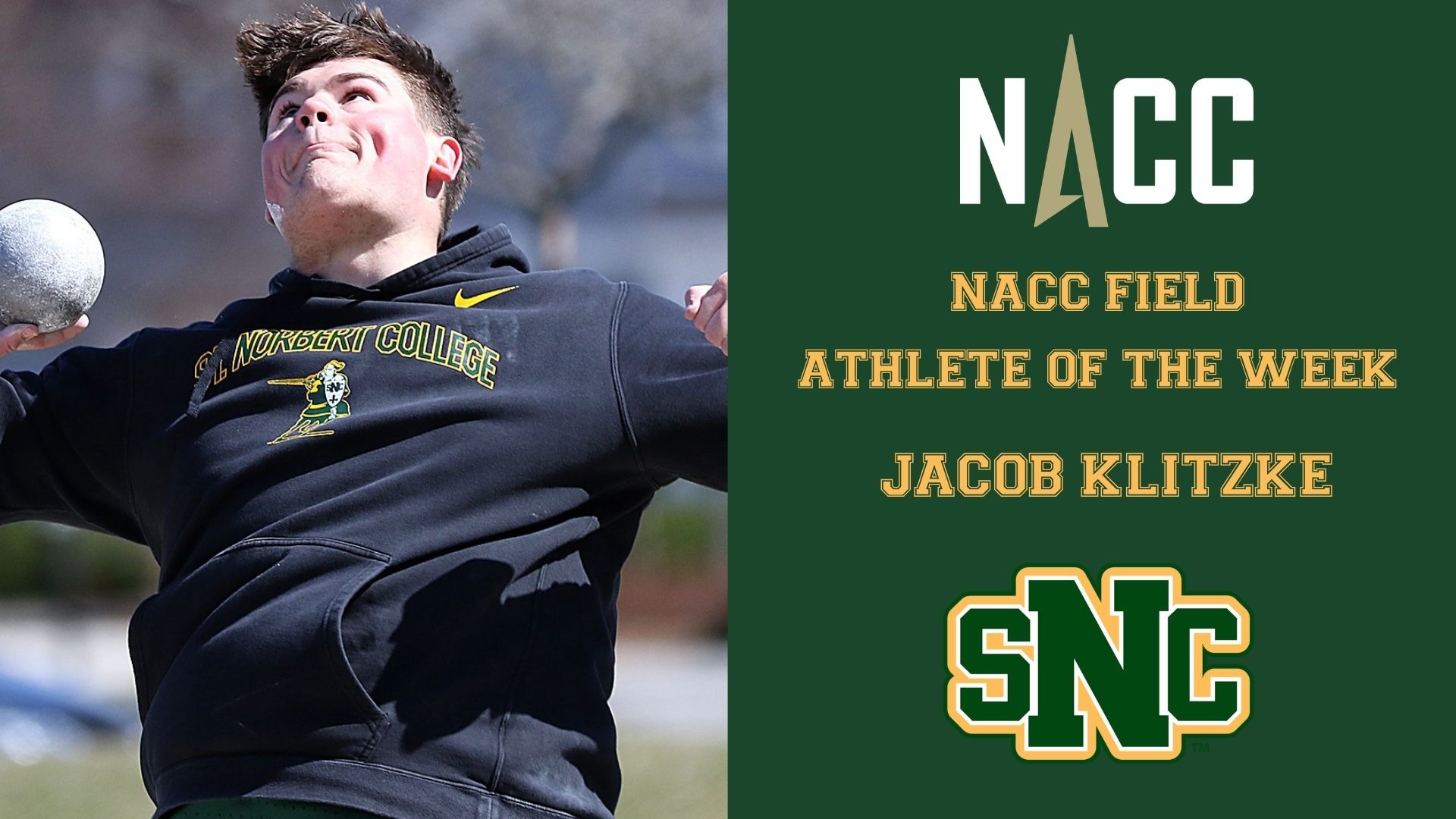 Jacob Klitzke POW Graphic April 15