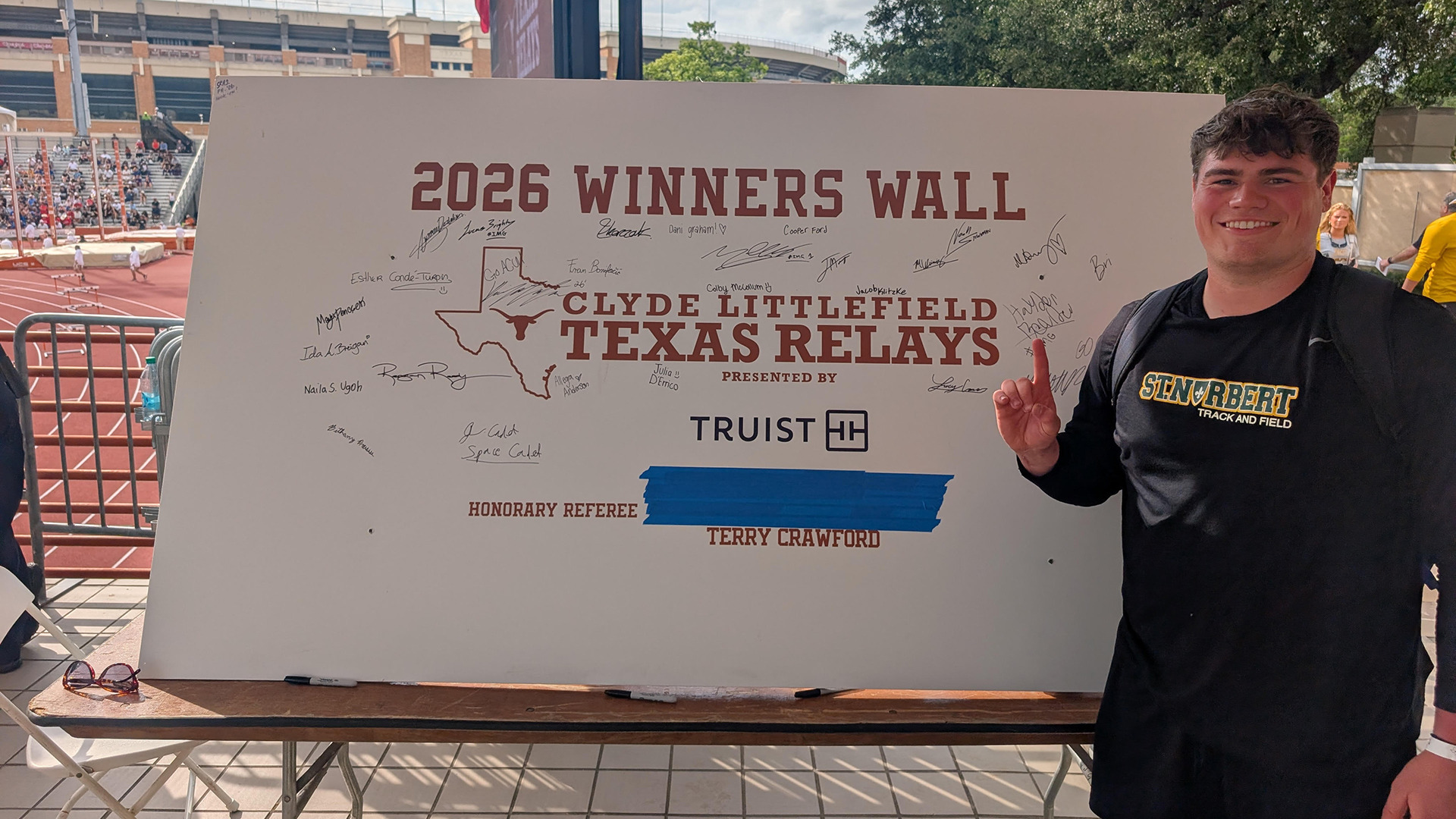 Jacob Klitzke Winners Wall