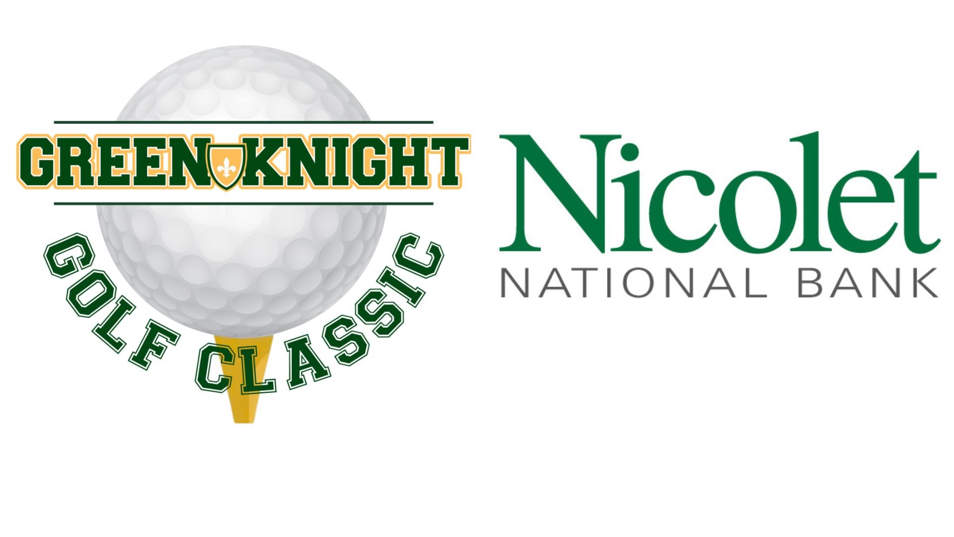 Green Knight Golf Classic Nicolet Bank Graphic