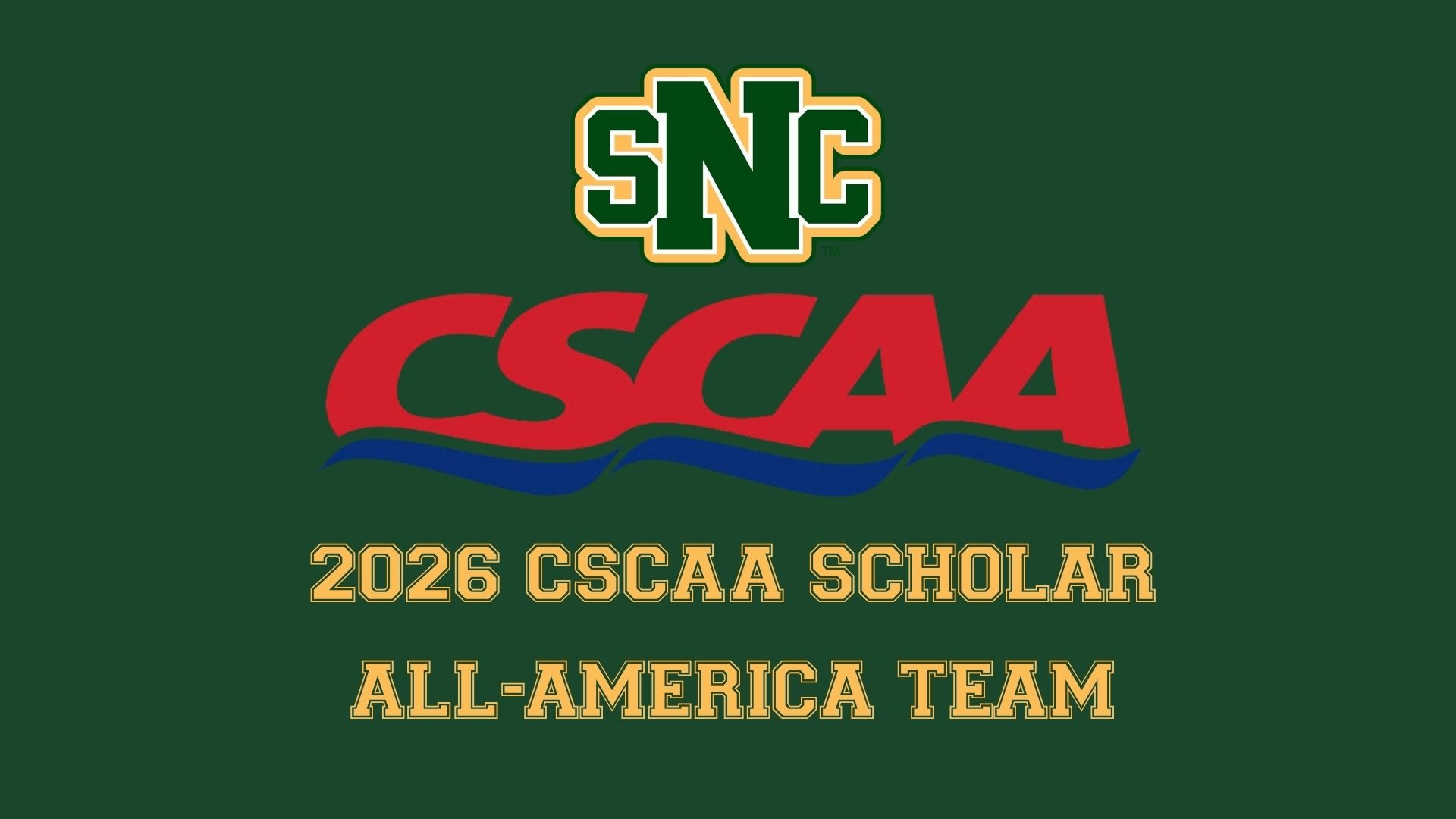 CSCAA 2026 Graphic