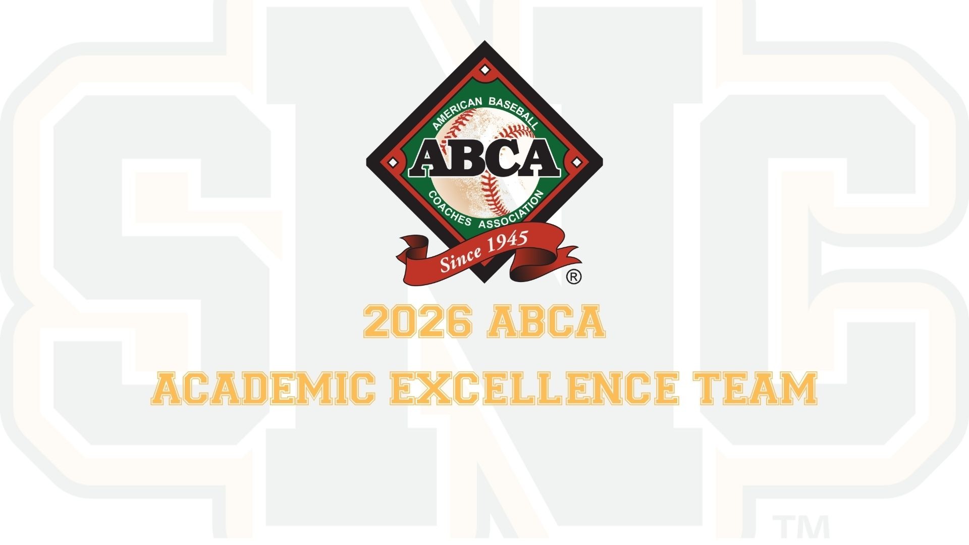 ABCA Academic Excellence Team Graphic